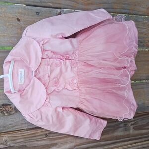 Biny Big toddler girls lined pink jacket size 3T
